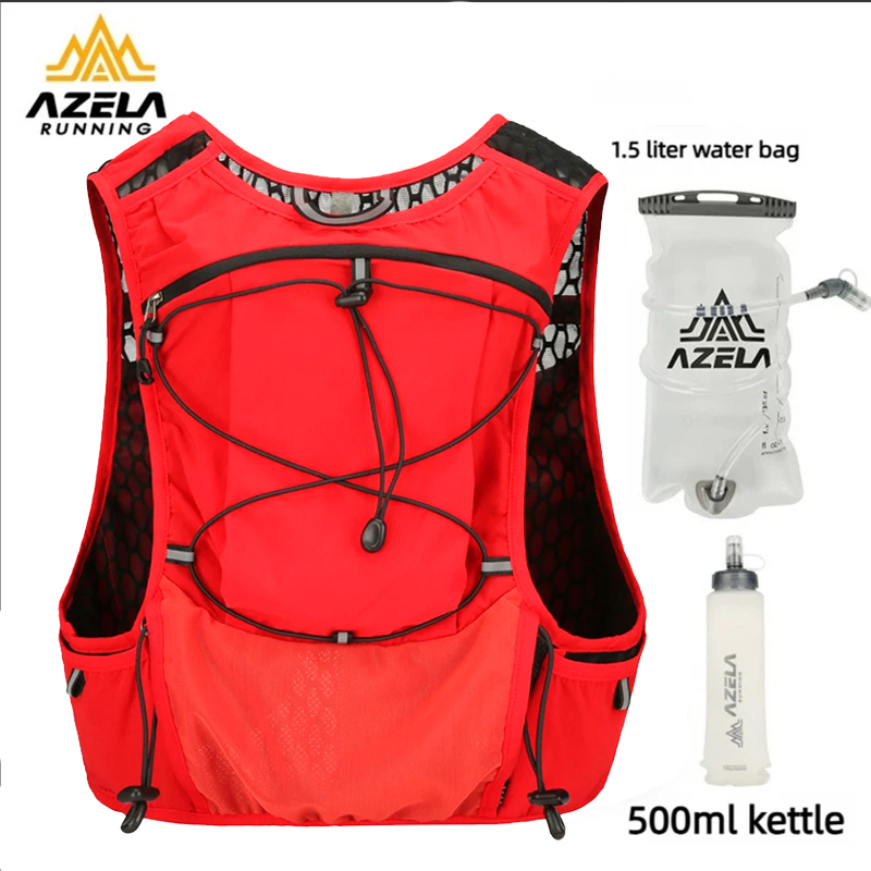 Reflective Jacket Running - Lekki plecak-hydracyjny, oddychający plecak do biegania