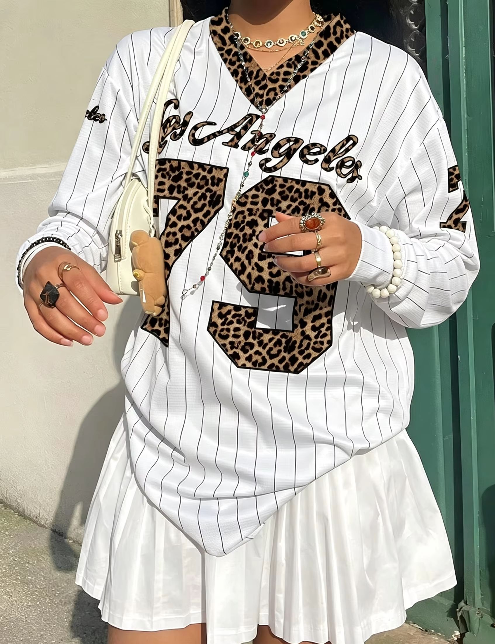 Street Fashion Men - Wyprzedaż! Koszulka futbolowa Los Angeles nr