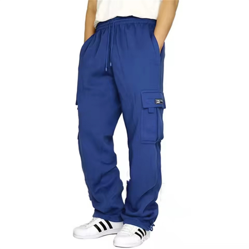Cargo Pant Wide - Modne męskie spodnie dresowe na jesień