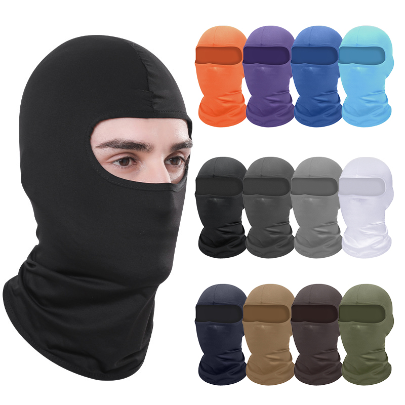 Balaclava Face Mask - Kominiarka rowerowa męska, maska narciarska zakrywająca