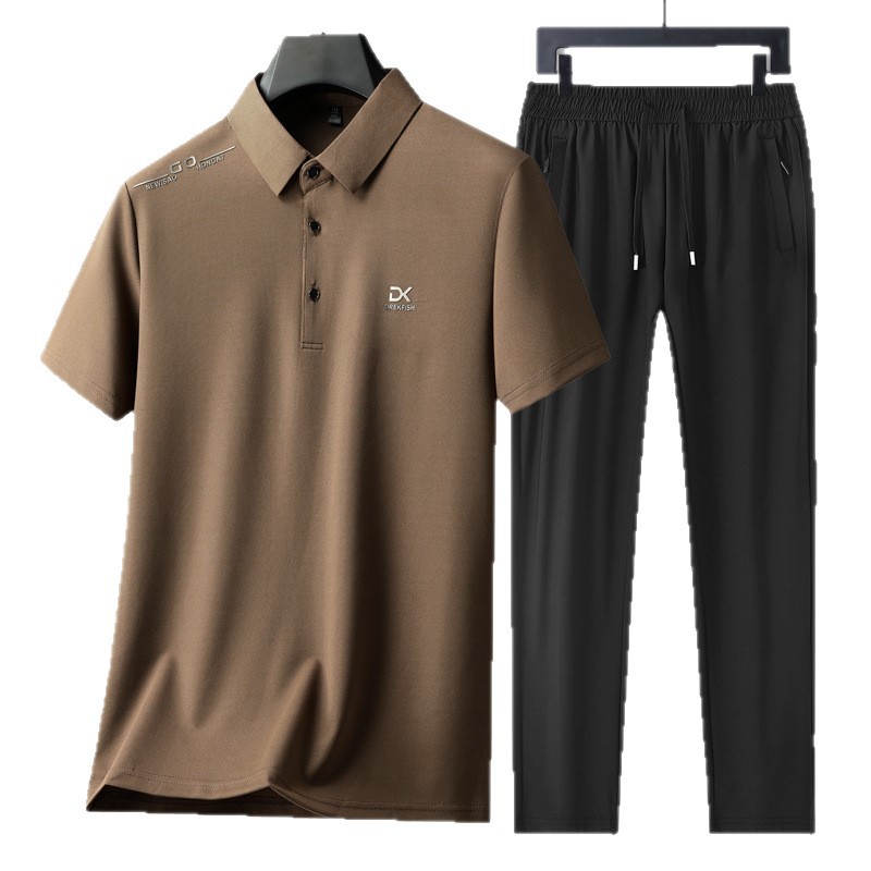 Street Fashion News - Męski, casualowy, dwuczęściowy zestaw sportowy, moda