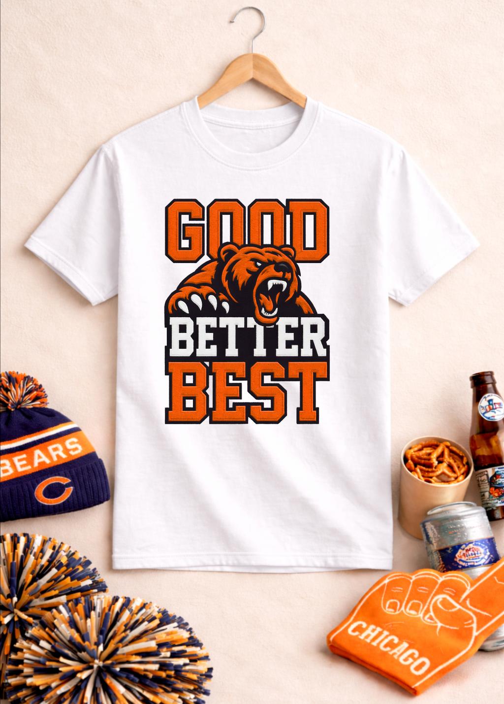 Dobry Lepszy Najlepszy T-shirt – Street Fashion Chicago recenzja i cena