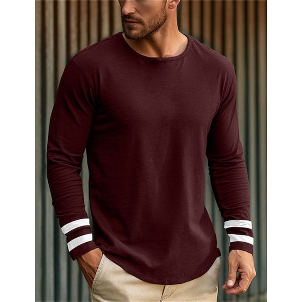 Męska koszulka w stylu casual, – Street Fashion Men recenzja i cena