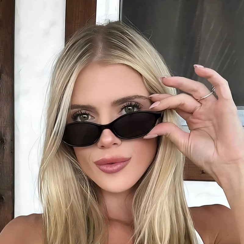 Nowe Retro Małe Owalne Okulary – Street Fashion Brands recenzja i cena