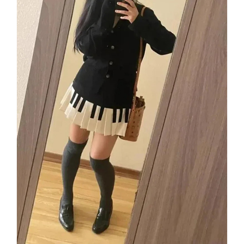 Letnie damskie spódnice w styl – Street Fashion Korean Girl recenzja i cena