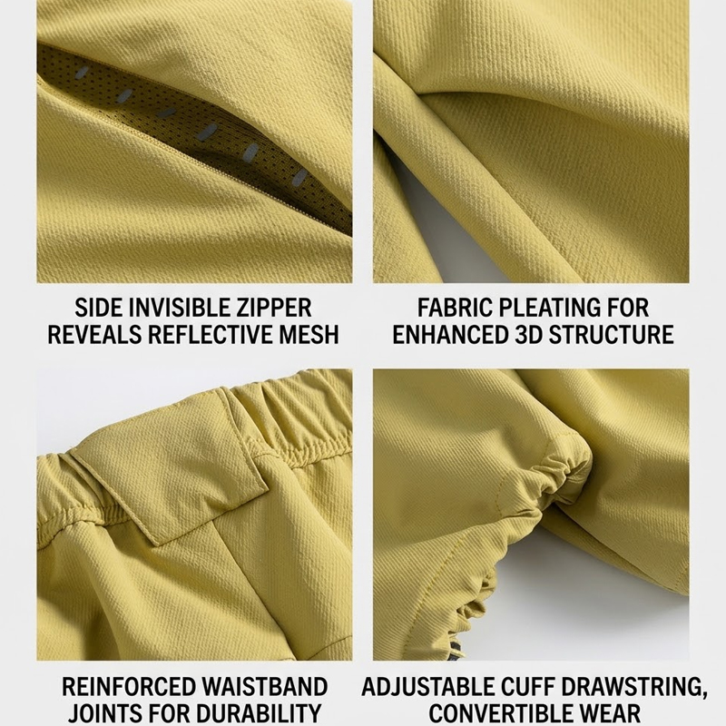 Unisexowe wodoodporne spodnie  – Cargo Pant Wide recenzja i cena