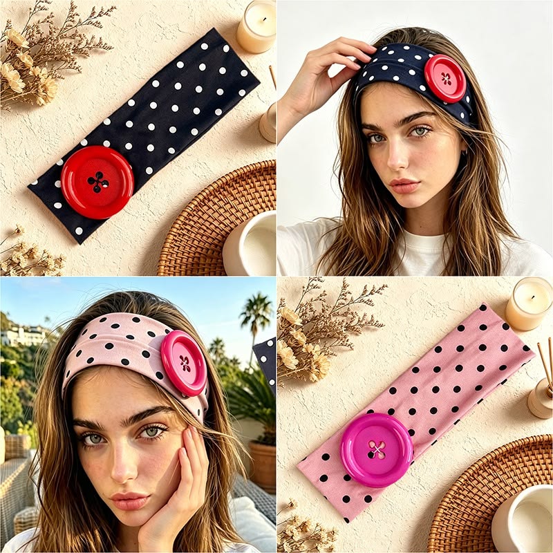 Modna opaska do włosów dla kob – Street Fashion Korean Girl recenzja i cena