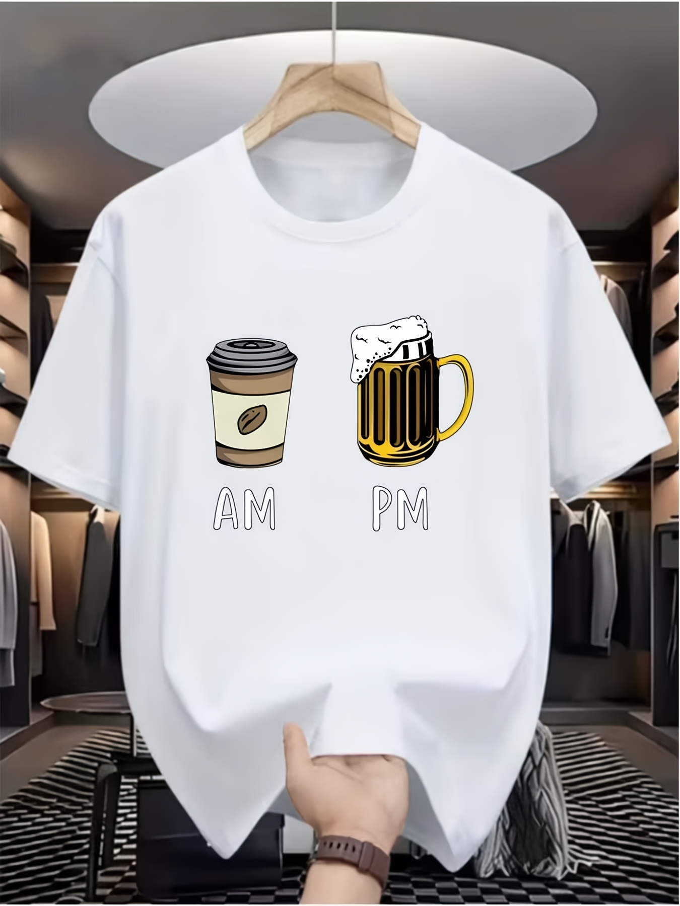 Męska koszulka z nadrukiem cyf – Street Fashion Vibes recenzja i cena