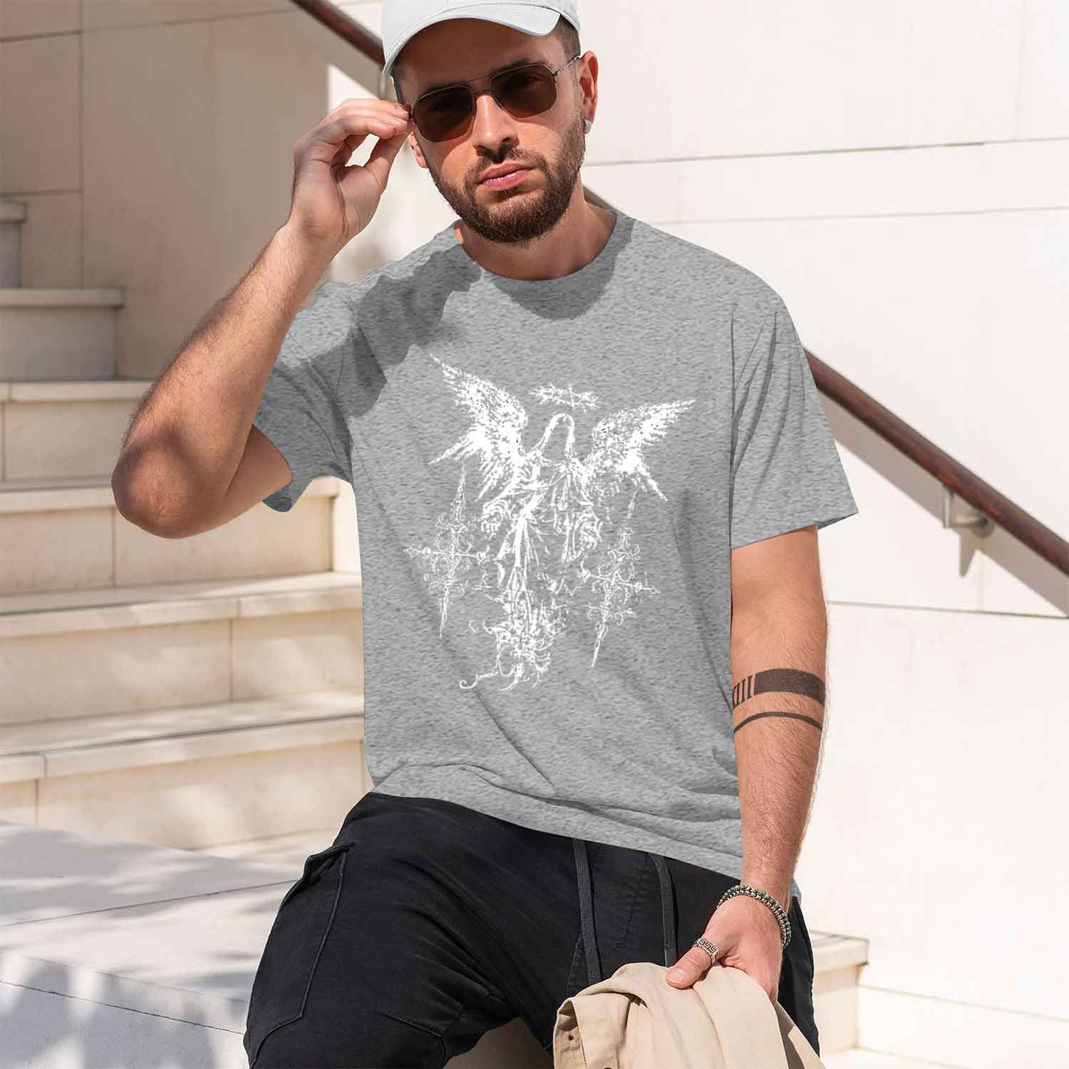 Męska koszulka unisex w stylu  – Street Fashion China Models recenzja i cena