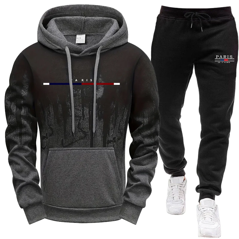 Męski zestaw/bluza z kapturem/ – Street Fashion In Paris recenzja i cena