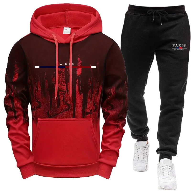 Męski zestaw/bluza z kapturem/ – Street Fashion In Paris recenzja i cena