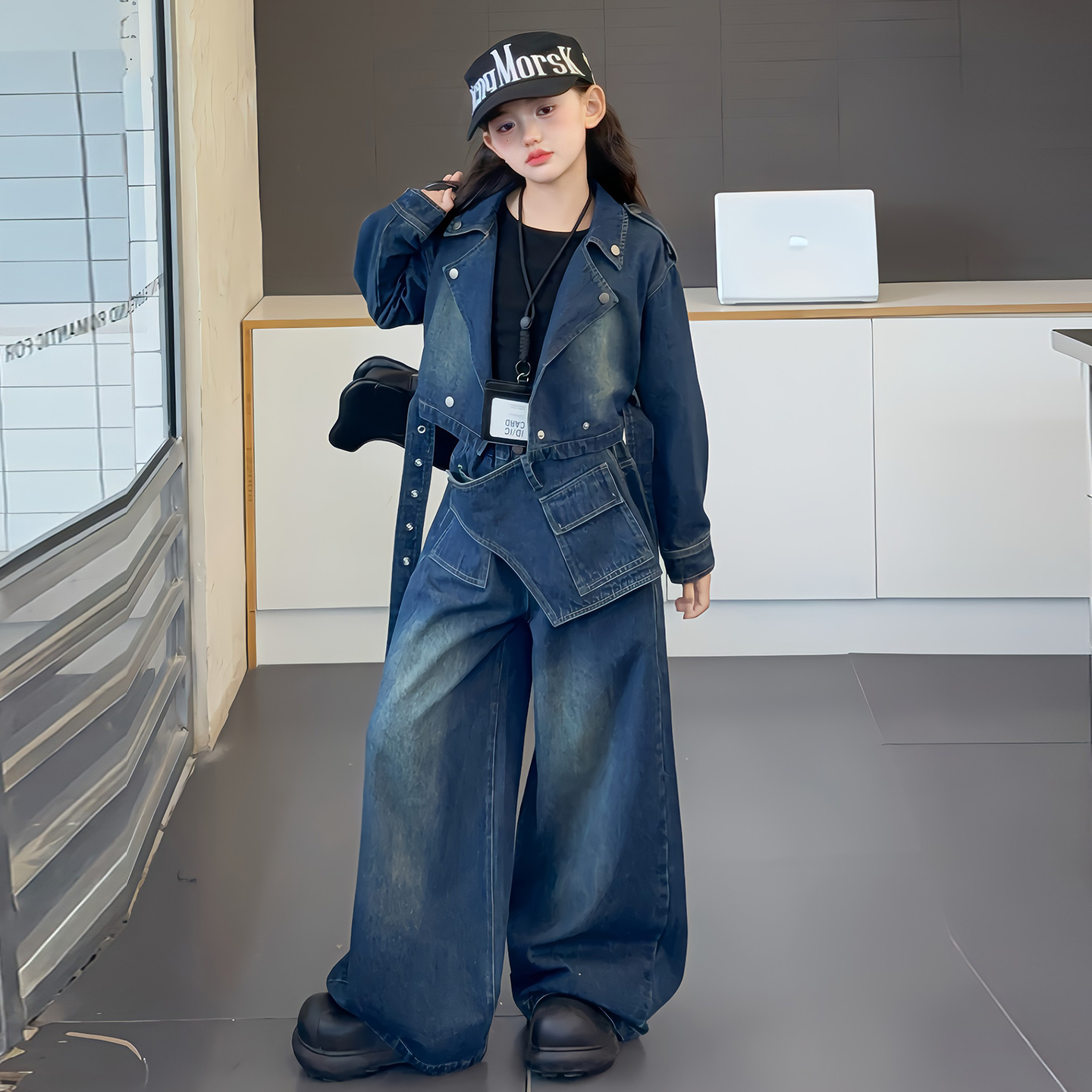 Zestawy ubrań dla dziewczynek  – Street Fashion Korean Girl recenzja i cena