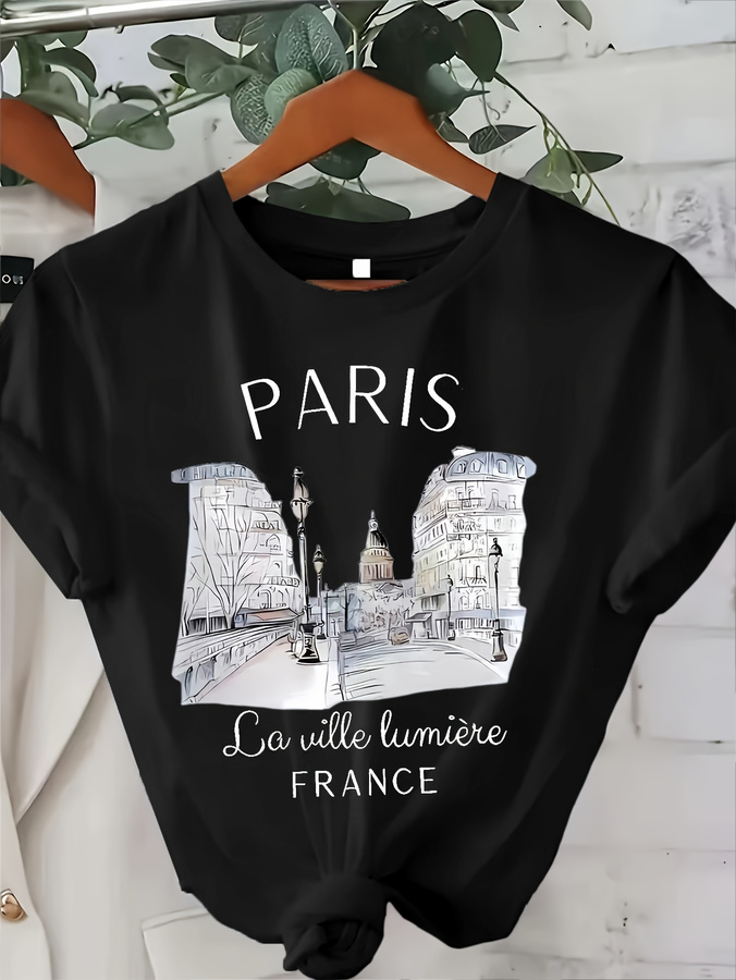 2026 – nowa damska koszulka z  – Street Fashion In Paris recenzja i cena