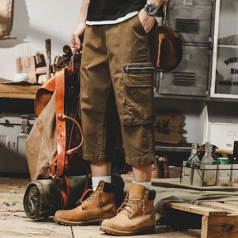 Męskie luźne szorty cargo z sz – Cargo Pant Wide recenzja i cena