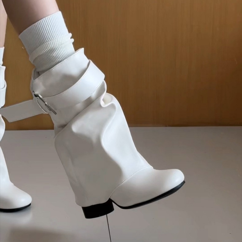 Nowe damskie skórzane botki do – Street Fashion News recenzja i cena