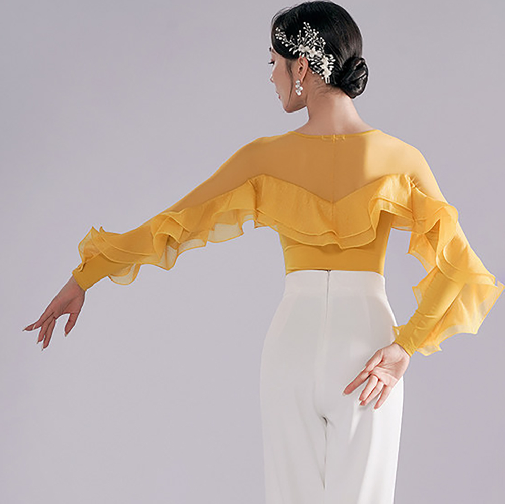 Dwuwarstwowe bluzki do tańca t – Mesh Top Layering recenzja i cena