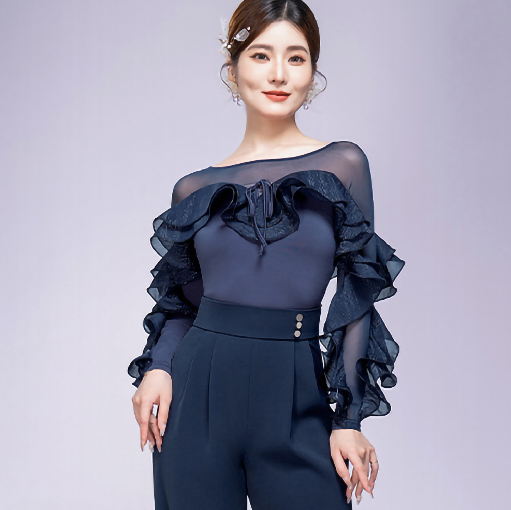 Dwuwarstwowe bluzki do tańca t – Mesh Top Layering recenzja i cena