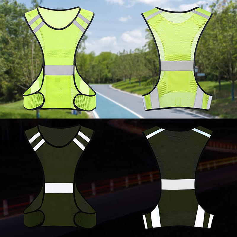 Kamizelka odblaskowa z siatki  – Reflective Jacket Running recenzja i cena
