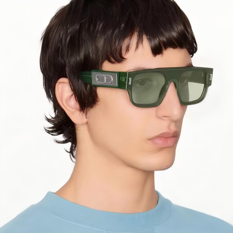 Modne zielone okulary przeciws – Street Fashion China Models recenzja i cena