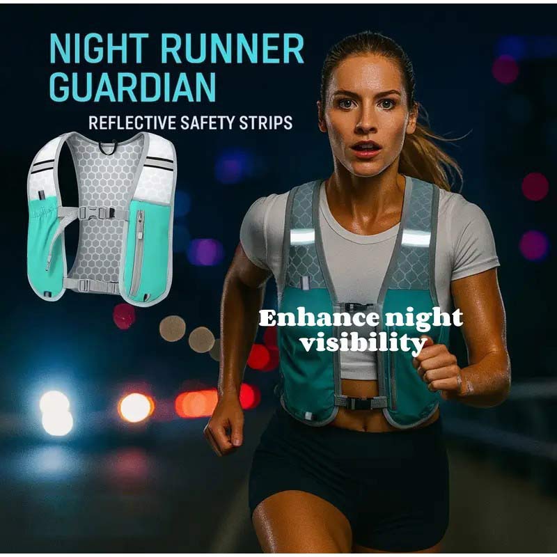 Lekka kamizelka do biegania z  – Reflective Jacket Running recenzja i cena