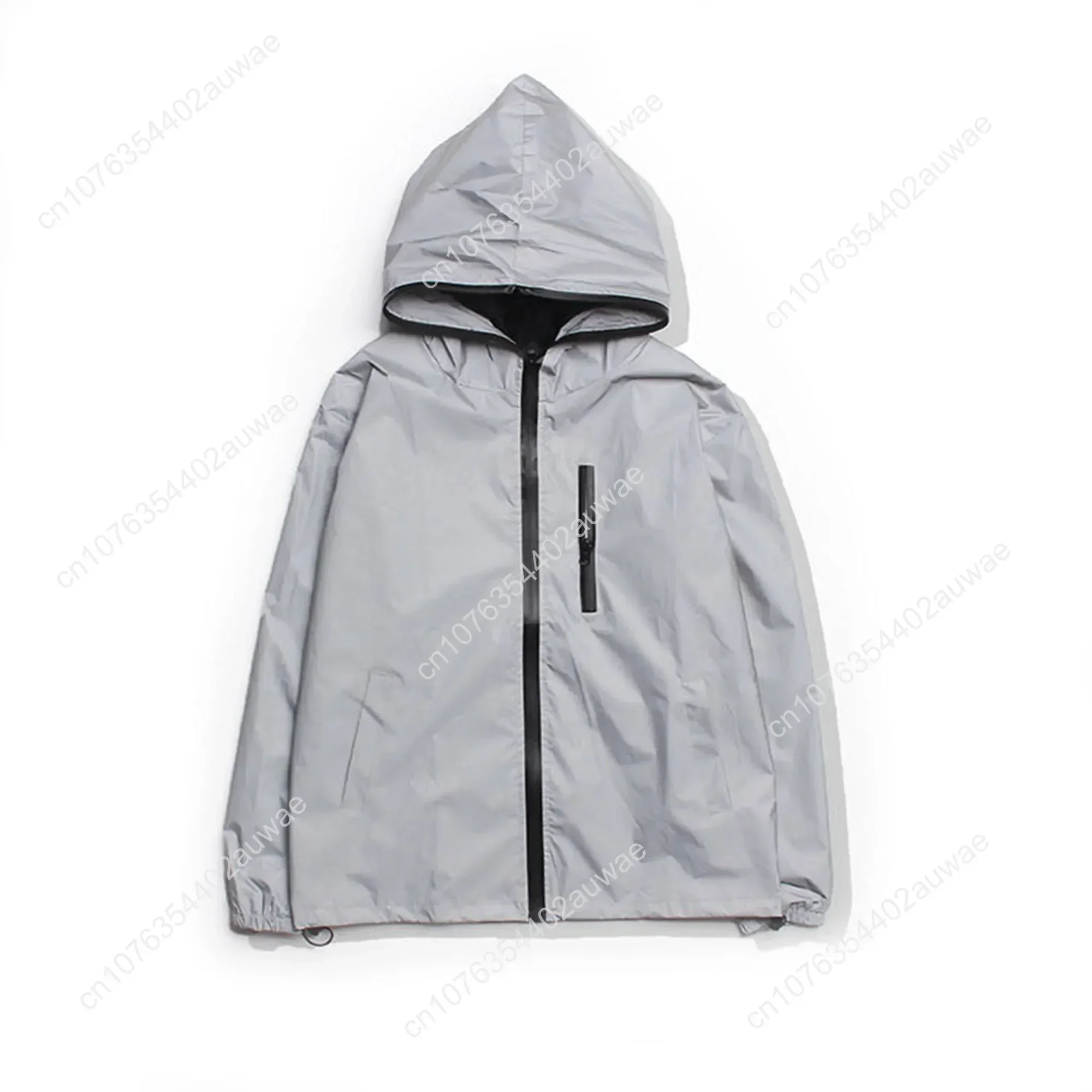 Czarna kurtka z motywem zespoł – Reflective Jacket Running recenzja i cena