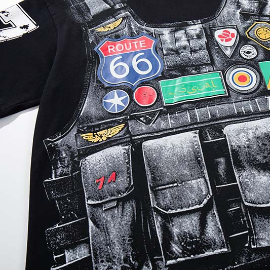 Męskie koszulki z nadrukiem 3D – Street Fashion Vibes recenzja i cena